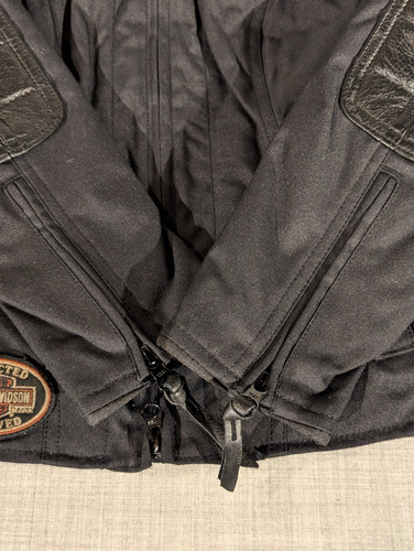 Women's Harley Davidson H-D Triple Vent System Worden Riding Jacket Size XS - Picture 8 of 19