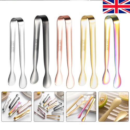 Small Ice Tongs Sugar Tongs Stainless Steel Mini Serving Appetizers Tools - UK - Picture 5 of 19