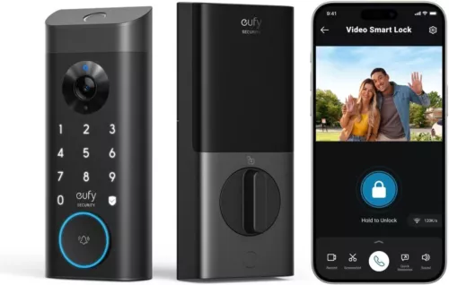 eufy Security Video Smart Lock E330 3-in-1 2K Camera+Doorbell+Door Lock |Refurb