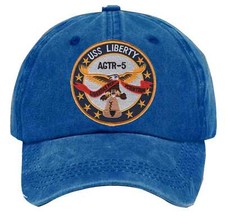 Uss liberty agtr 5 Embroidered Hat