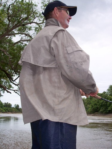 Poseidon Men's Long Sleeve Fishing Shirt UPF40+. - Picture 11 of 34