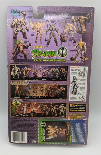 NUOVO Tiffany the Amazon Teal Repaint Spawn Series 6 Ultra Figure Nuovo con scatola McFarlane - Foto 2 di 2
