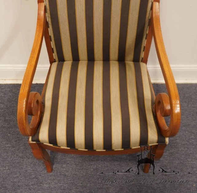 Sillón de comedor estilo provincial italiano HICKORY WHITE Foto 4 de 4