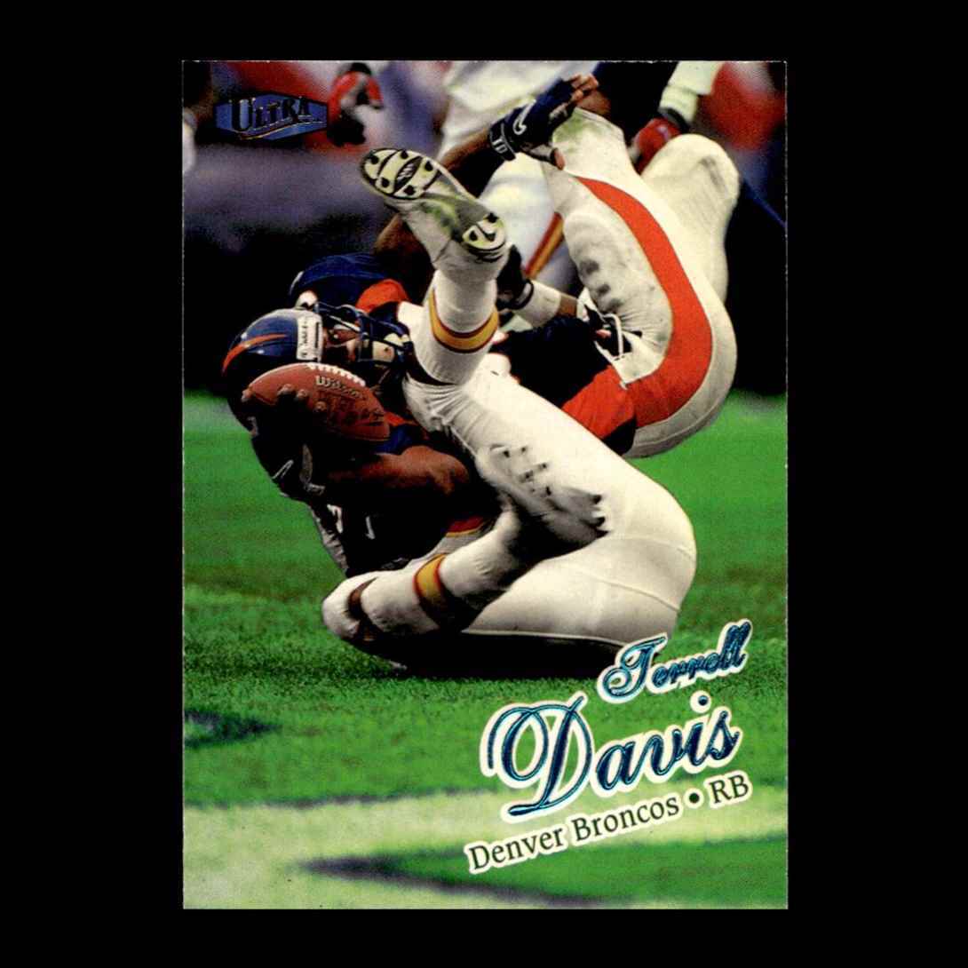 Terrell Davis 1998 Fleer Denver Broncos #120 R329S 15