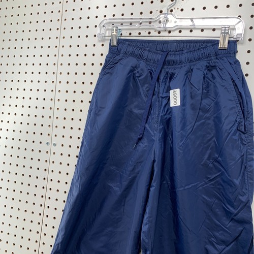 VTG Nike Track Pants Womens Size Small Blue Nylon Straight Leg Fits 22x29.5 - 第 9/20 張圖片