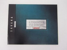 2001 GMC Savana Van 1500 2500 3500 SL Cargo Conversion Sales Brochure Literature