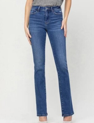Women’s Denim Stag Jeans Straight 27 Inseam