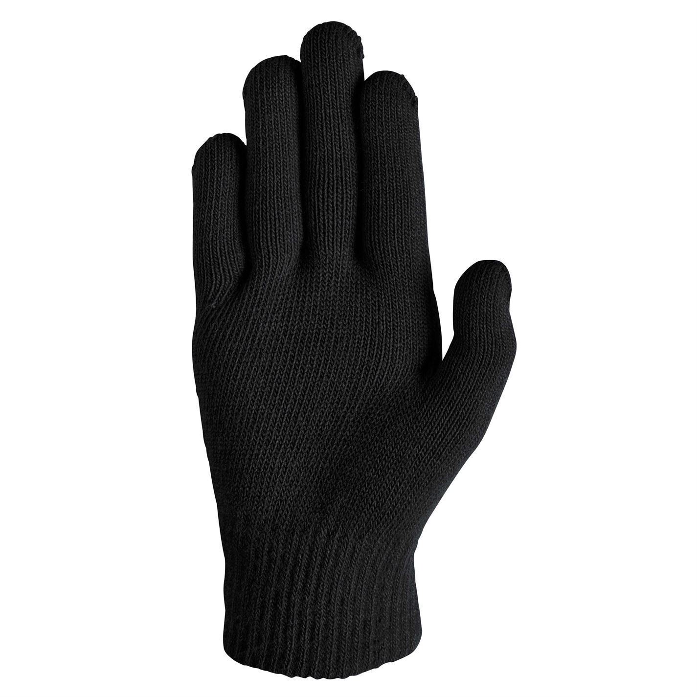 Nike Unisex Gloves Youth Kids Knitted Winter Warm Sport Black eBay