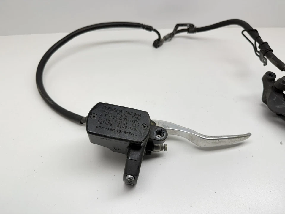 2012 Yamaha XVS950 V Star 950 Front Brake Master Cylinder Caliper Hose Line OEM - Image 2 of 4