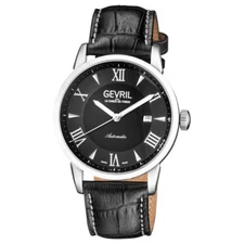 GEVRIL FIVE POINTS AUTOMATIC BLACK DIAL, LIMITED EDITION 004/500, SWISS MADE
