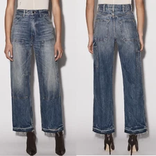 AMIRI Womens Carpenter Jeans in Clay Indigo Size 28 NWT