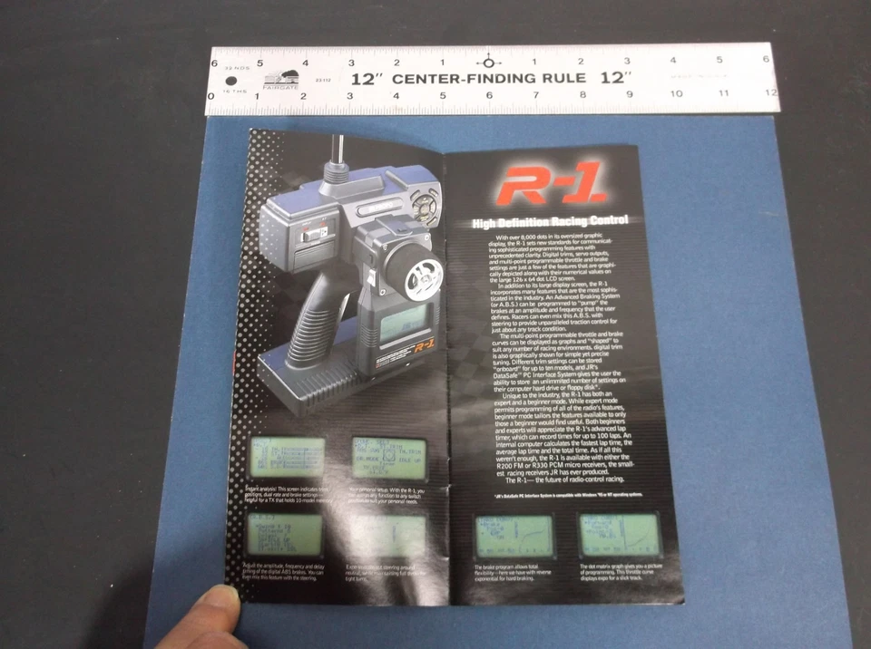 VINTAGE JR RACING R/C CONTROLLERS SERVOS BOOKLET *VG-COND* - Image 3 of 4