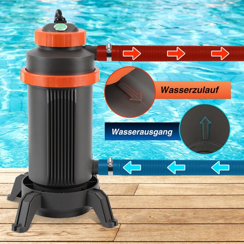 Poolheizung Swimspa Pool-Heizung 3KW Schwimmbad Wärmetauscher - Bild 9 von 10