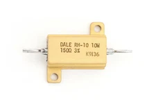 Vishay Dale 150 Ohm 10W 3% Wirewound Chassis Mount Resistor RH-10 Metal Clad
