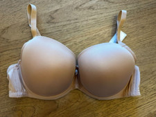 Ivory Rose Curve Smooth Nude 48C UK Sizing  Fuller Bust T-Shirt Bra NWOT 