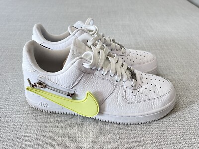 Nike Air Force 1 '07 Premium Premium Zip Swoosh - White