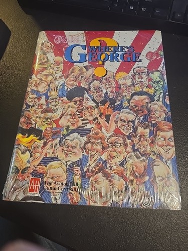 Where's George? Tales From The Floating Vagabond Avalon Hill 1993 Factory Sealed - Picture 1 of 10