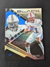2023 Panini Black RASHEE RICE RC BLUE /99 SSP Chronicles Draft Mustangs, Chiefs