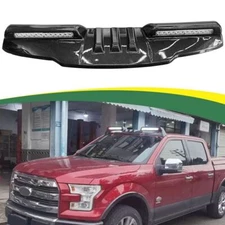 Fits For F-150 F150 2015-2021 Black Lamp Model Roof Top Light Bar with LED DRL