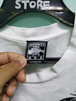 VINTAGE BRONZE AGE VENICE SKATEBOARD T SHIRT - POWELL VINTAGE BRONZE AGE VENICE SKATEBOARD T SHIRT - POWELL