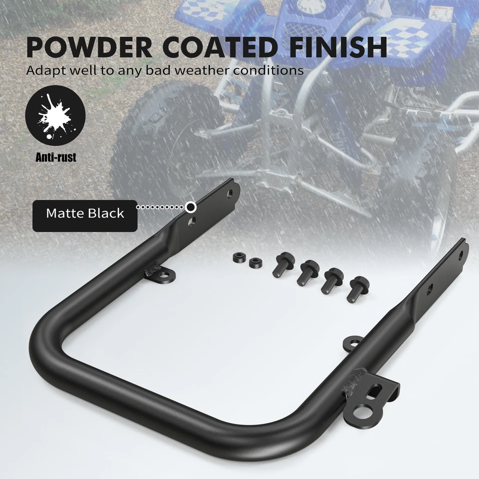 For Yamaha Blaster 200 YFS200 1988-2006 Rear Grab Bar Bumper Handle Carbon Steel - Image 4 of 4