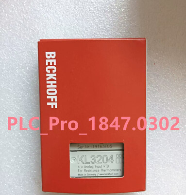 KL3204 1PCS NEW Beckhoff KL3204 PLC Module Quality Assurance  Fast delivery