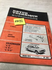Revue technique Volkswagen K70