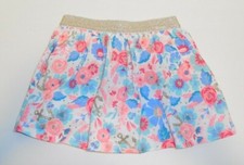 Tommy Bahama Kids Girls Size 4 XS Skirt Skort White Pink Blue Floral New