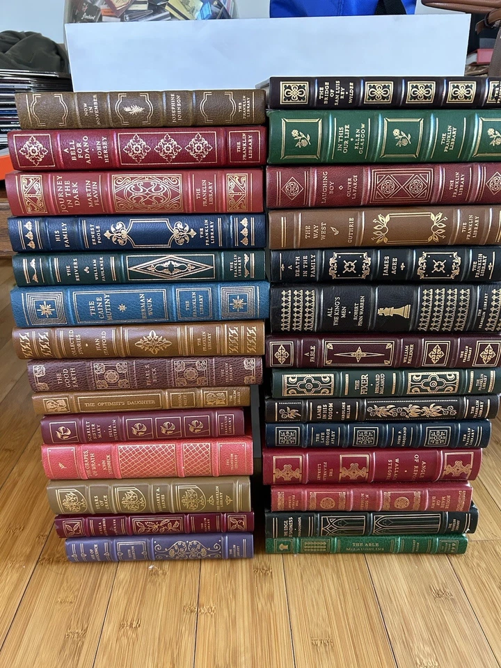 FRANKLIN LIBRARY World's Greatest Writers Leather Gilt collection 28 books - Image 2 of 4