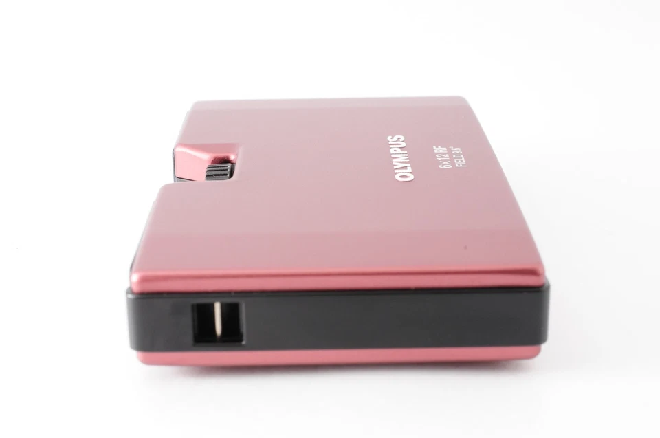 [ N MINT w/Case] Olympus 6x12 RF Field 9.6° Small Size Binoculars Red from JAPAN - Image 4 of 4