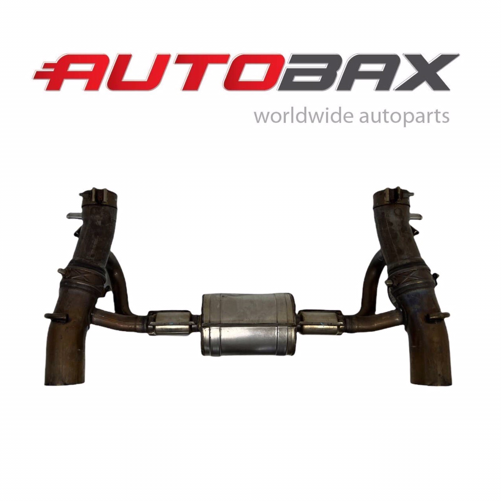 2018 2019 FERRARI 488 GTB SPIDER REAR EXHAUST SYSTEM MUFFLER CENTRAL SILENCER