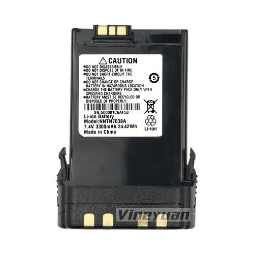 10PC 3300mAh NNTN7038A Bateria do Motorola APX6000 APX7000 APX8000 APX7000XE - Zdjęcie 10 z 12