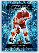 2022 Upper Deck Dazzlers Insert #DZ-10 Rasmus Andersson Flames