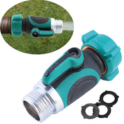 Garden Hose Shut Off Valve Connect Outside Spigot Friendly Faucet
