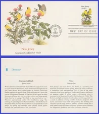 USA5 #1982 U/A FLEETWOOD FDC   New Jersey