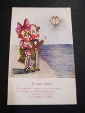 Cartolina illustratore Mary O Mare Canta YA277
