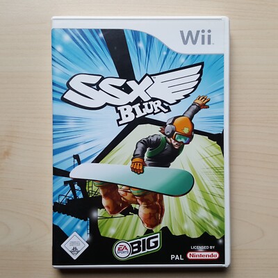 Nintendo Will Spiel SSX Blur in OVP mit Anleitung Boxed Game