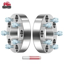 2x1.5 38mm Thick 5x5.5 To 5x5 Wheel Adapters 12 Stud For Dodge Ram 1500