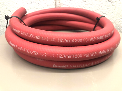 Tubo Riscaldamento THERMOID 1/2 Pollice (12.7mm) Diametro Interno - Made In USA - Venduto Al Metro (1 Piede / 30cm)