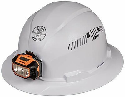 Download Hard Hat Vented Full Brim with Headlamp High Quality ...