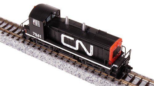 Broadway Limited N EMD NW2 Canadian National CN #7941 DCC/SND LED 7488 - Picture 5 of 10