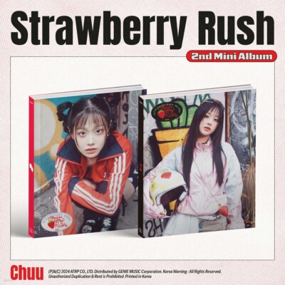 チュウ サイン アルバム loona Strawberry Rush CHUU - 2nd Mini Album Strawberry Rush [Stayg Album ver