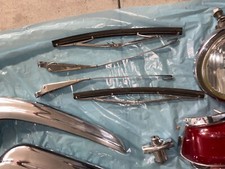 Bracci tergicristallo originali sinistro e destro con spazzole Mercedes 220SE 