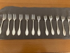 FORCHETTE DOLCE - ARGENTO 800 - STILE IMPERO - N° 12 PEZZI