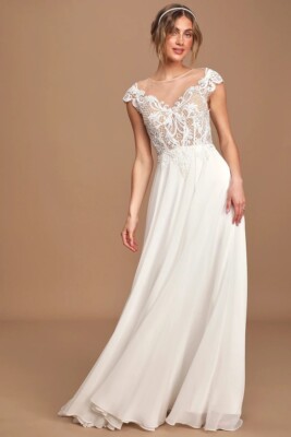 lulus loving you truly white beaded embroidered cap sleeve maxi