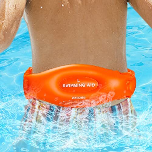 Quai Flottant Deep Water Lewtemi Pcs Inflatable Swim Belt Pool