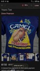 Authentic Drew Pearson 75th Anniversary Camel T-shirt 1988 Lg.size,still in pkg. — photo 1