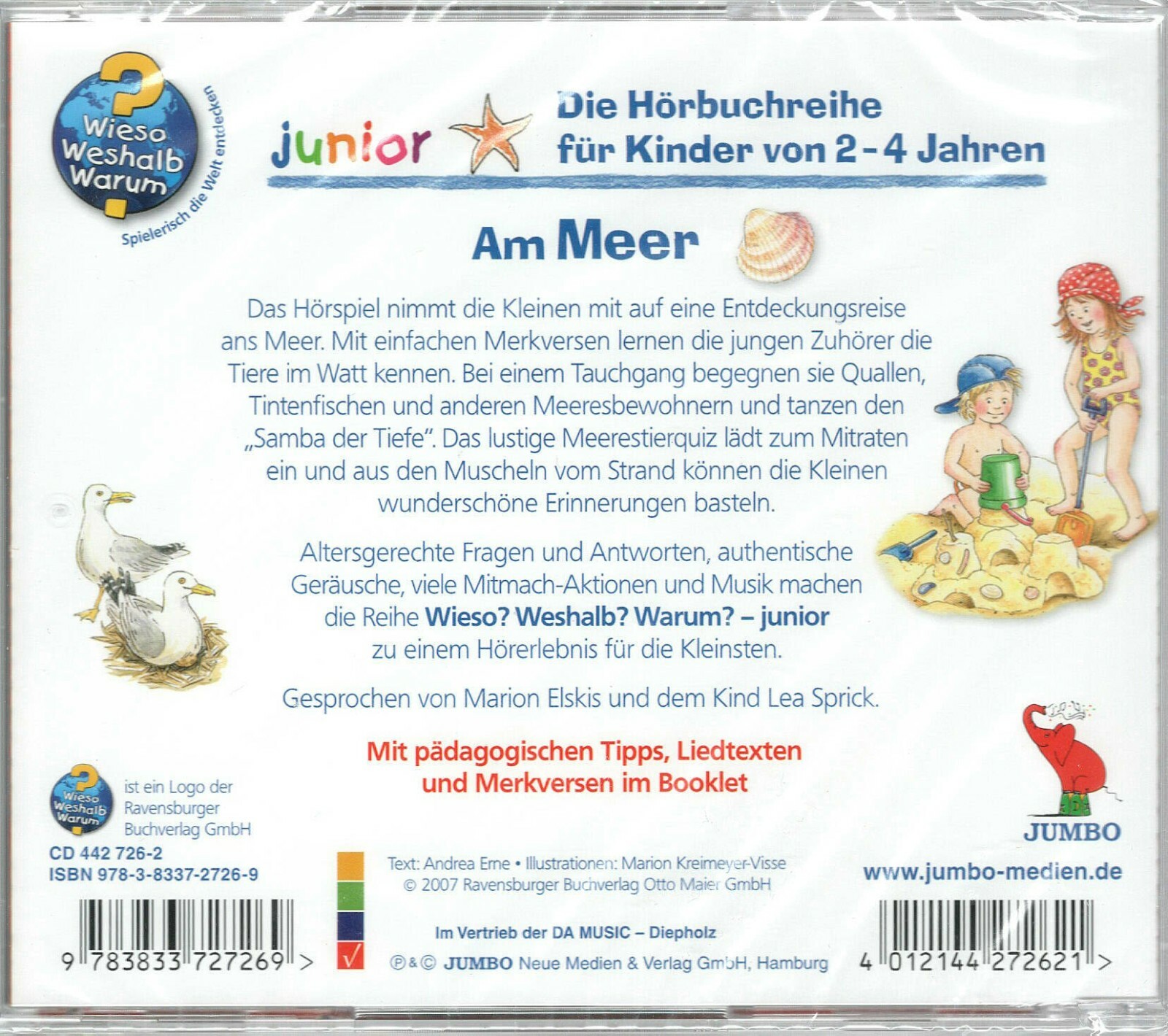 Thumbnail - Cd - Am Meer - Wieso Weshalb Warum ? - Hörbücher Für Die