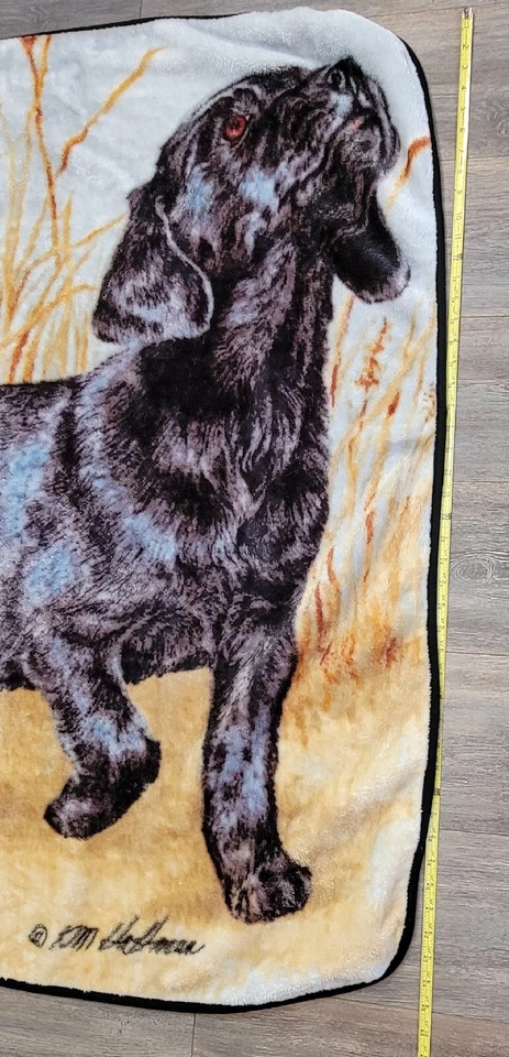 The Northwest Company Retriever Puppies Dogs Throw Blanket 45”x 55” KM Hoffman - Image 2 of 4