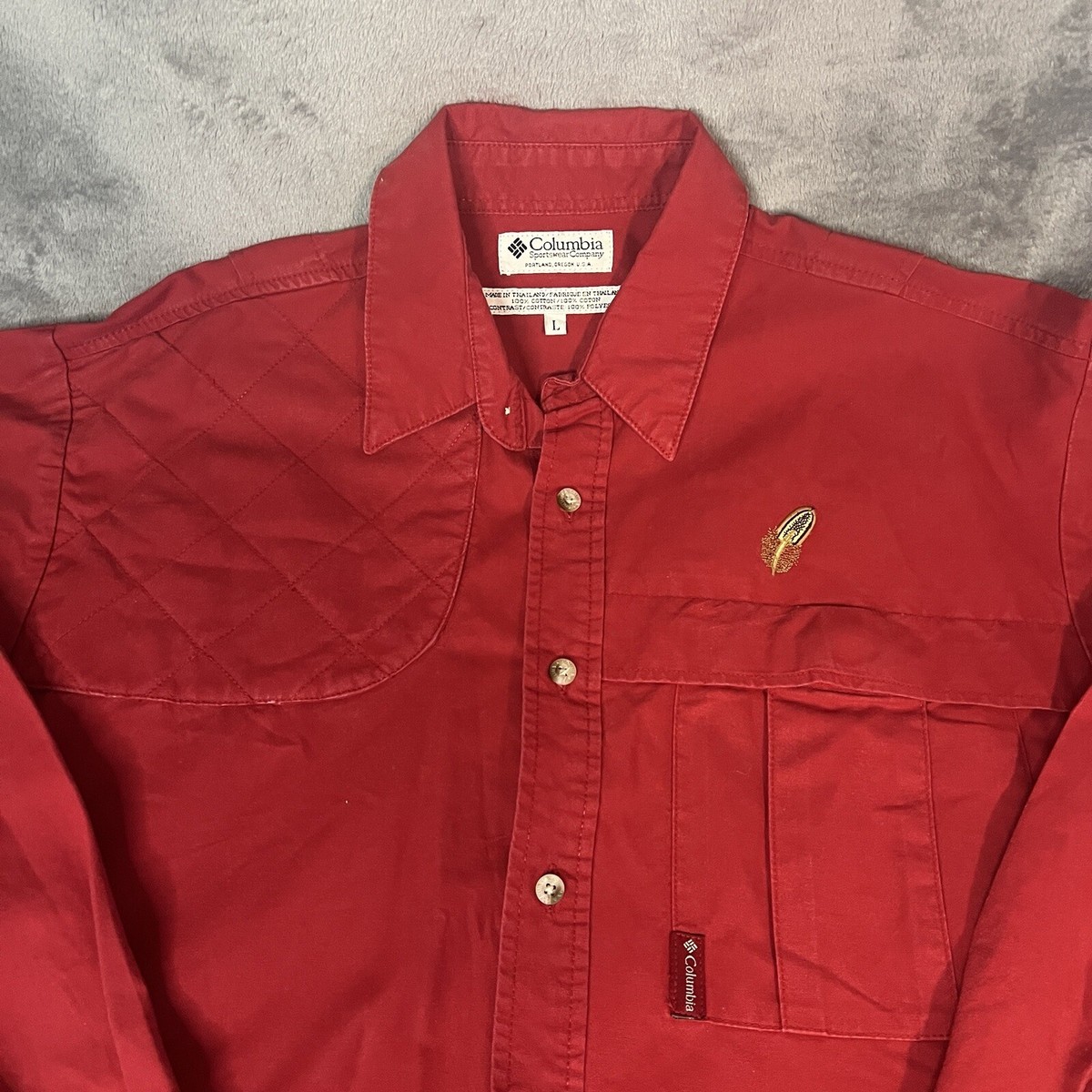 Columbia NY STREET TAIL LOGO SS TSHIRTS RED CIW2UTST NY